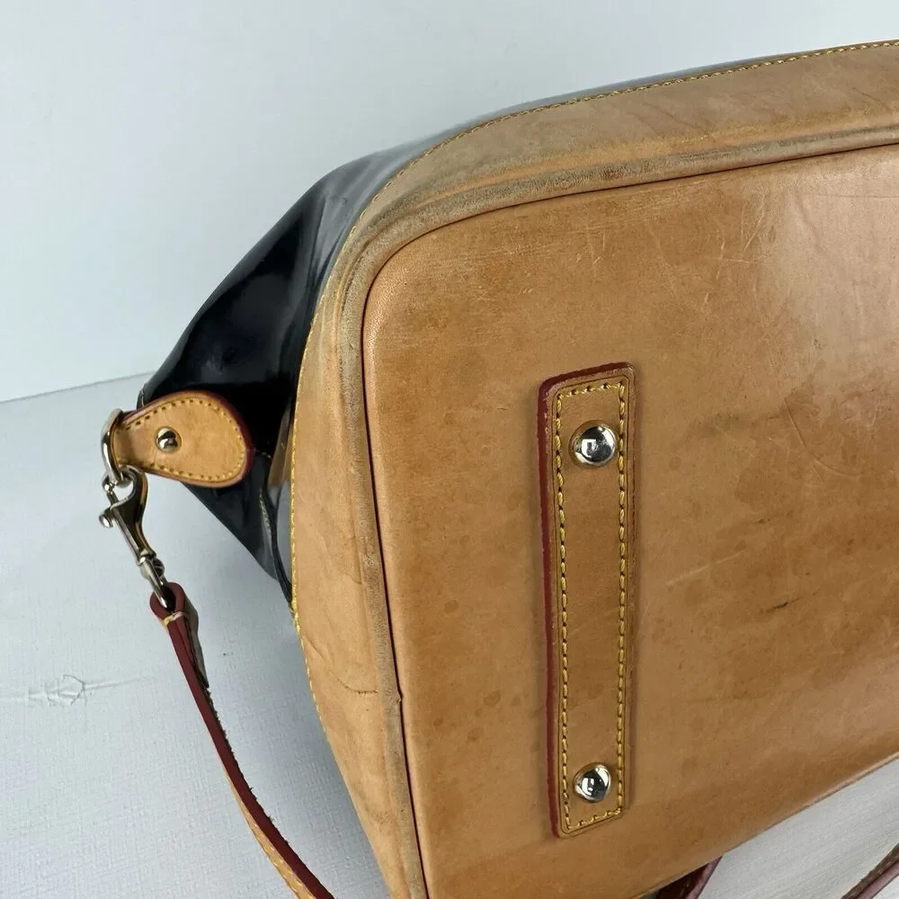 Dooney & Bourke Black and Tan Women's Bag Set - Picture 9 of 16